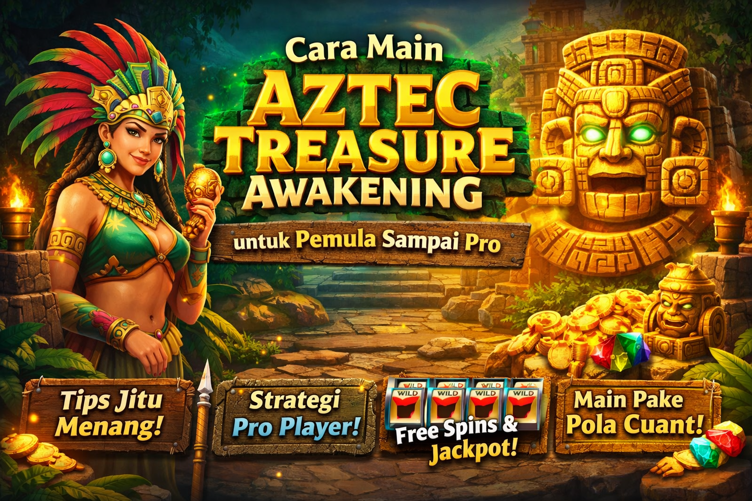 Cara Main Aztec Treasure Awakening untuk Pemula Sampai Pro