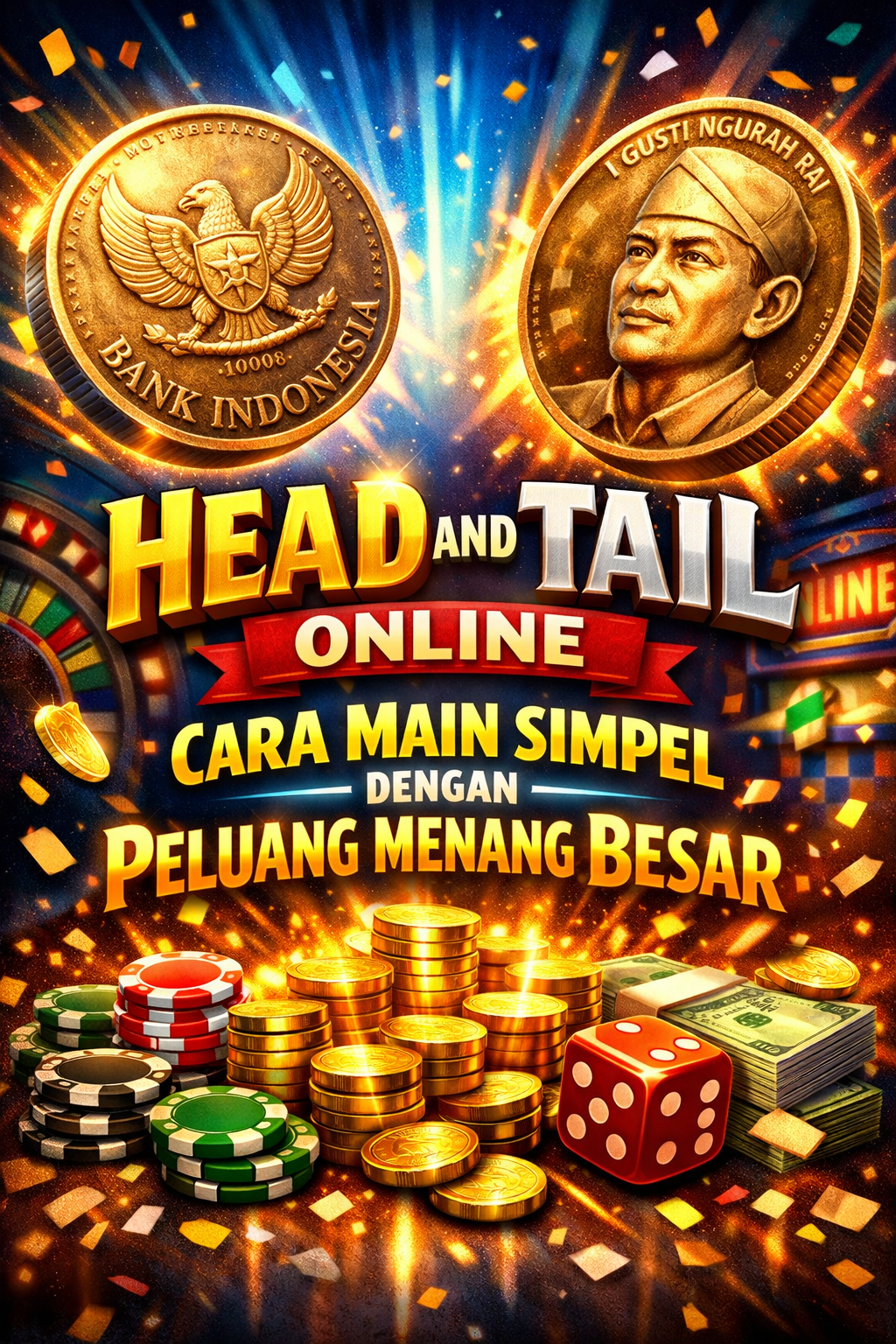 Head and Tail Online: Cara Main Simpel dengan Peluang Menang Besar