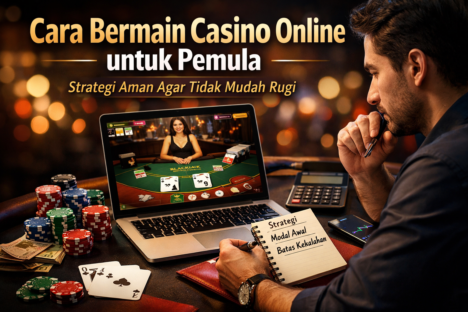 Cara Bermain Casino Online untuk Pemula Agar Tidak Mudah Rugi