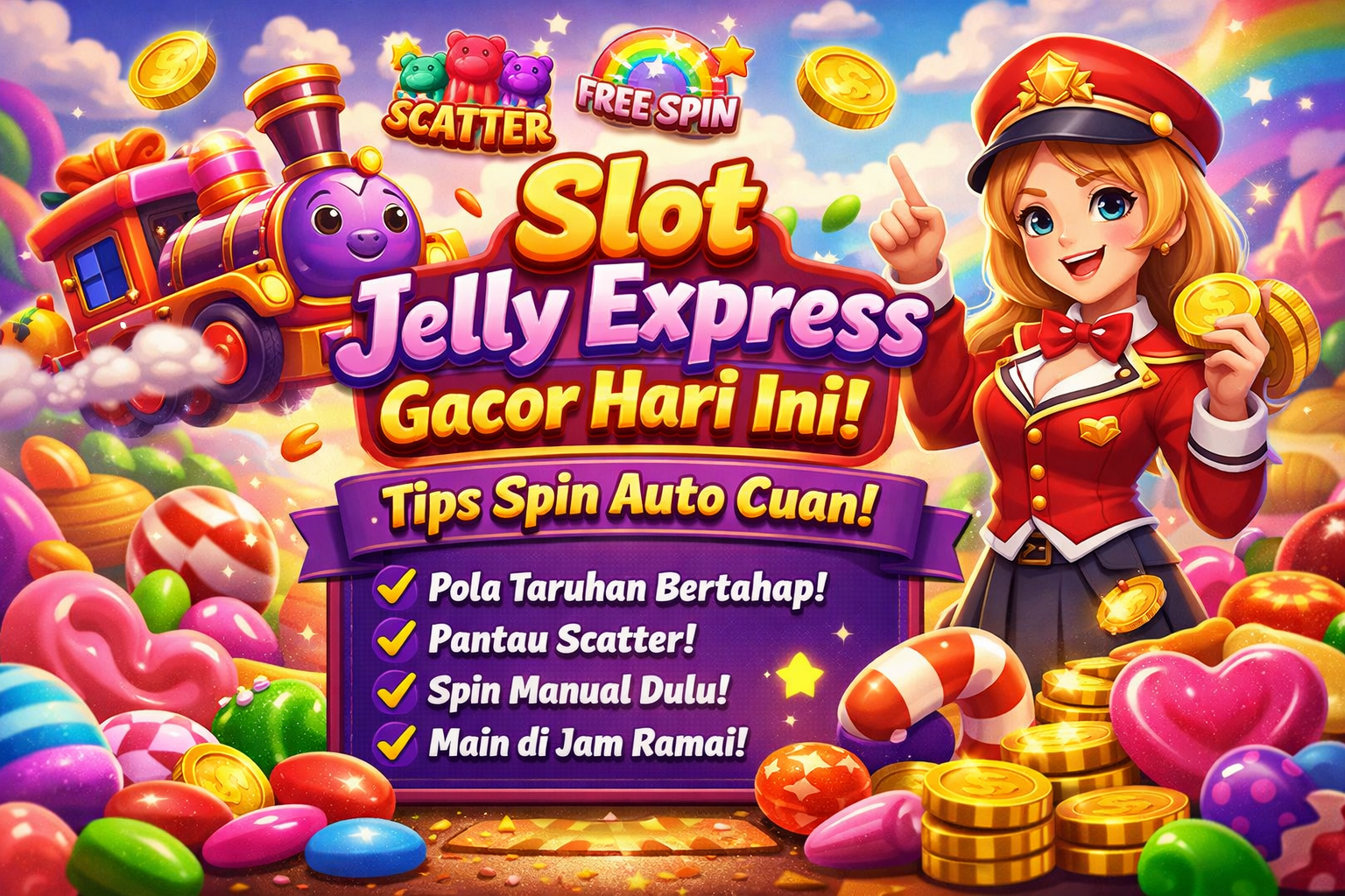 Slot Jelly Express Gacor Hari Ini: Tips Spin yang Banyak Dipakai Player